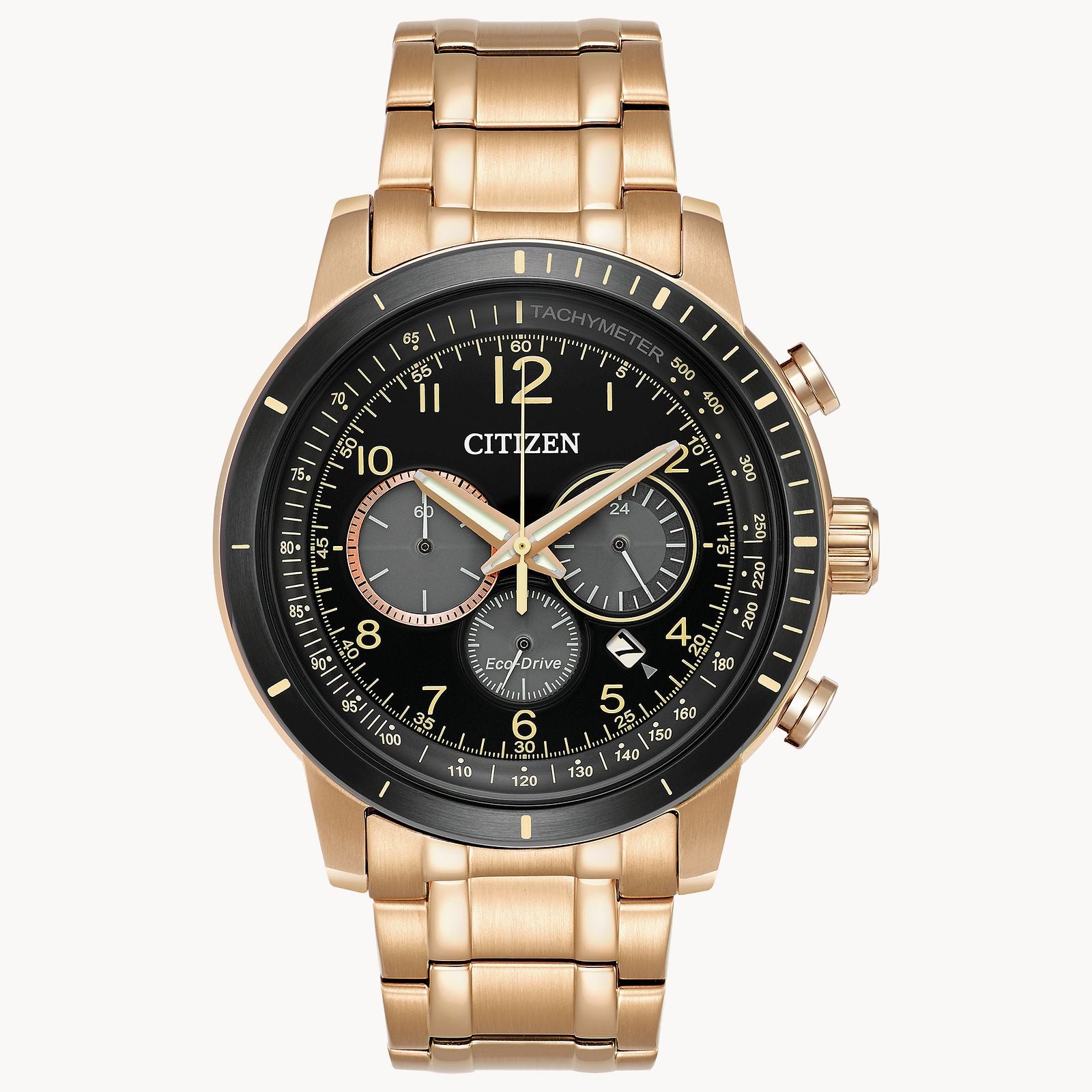 Citizen Eco-Drive Brycen Chronograph Gold Men's Watch (CA4359-55E